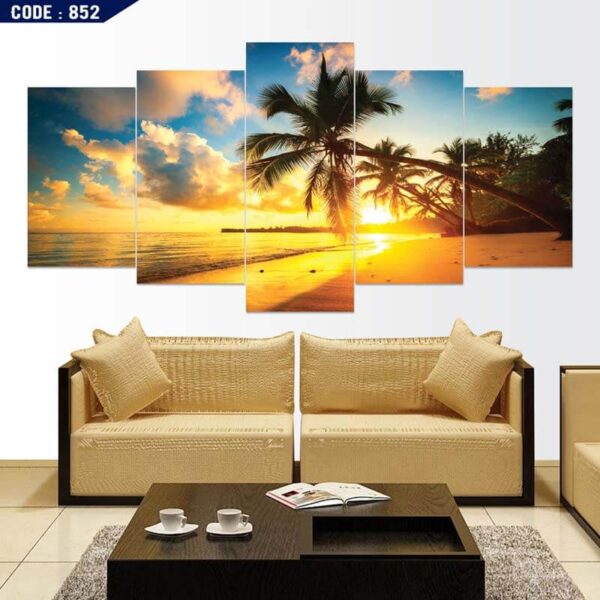 5 panel wall canvas