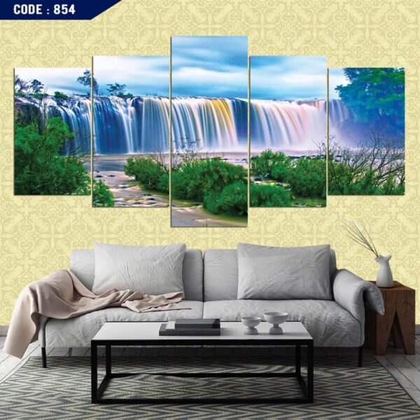 5 panel wall canvas