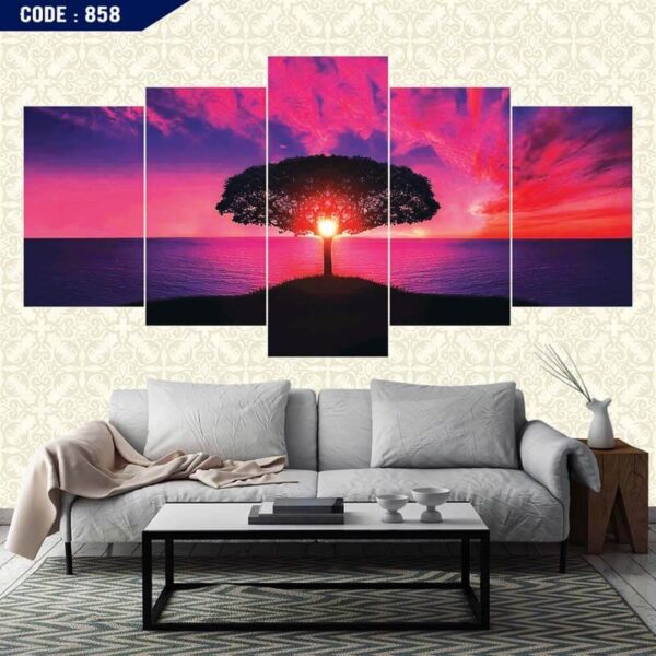 5 panel wall canvas