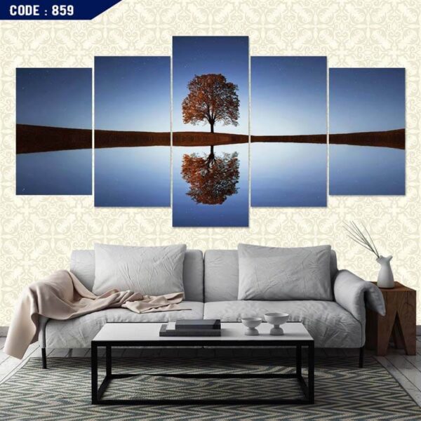 5 panel wall canvas