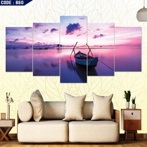 5 panel wall canvas