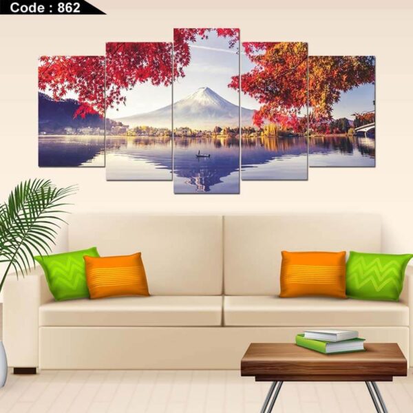 5 panel wall canvas