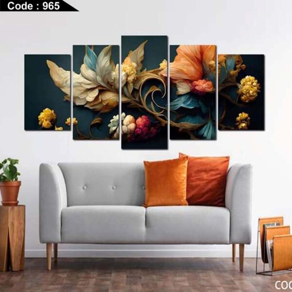 5 panel wall canvas