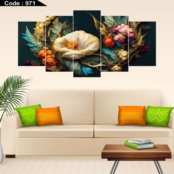 5 panel wall canvas